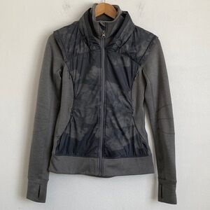 Lululemon Snug Sprinter Jacket Size 4 Grey